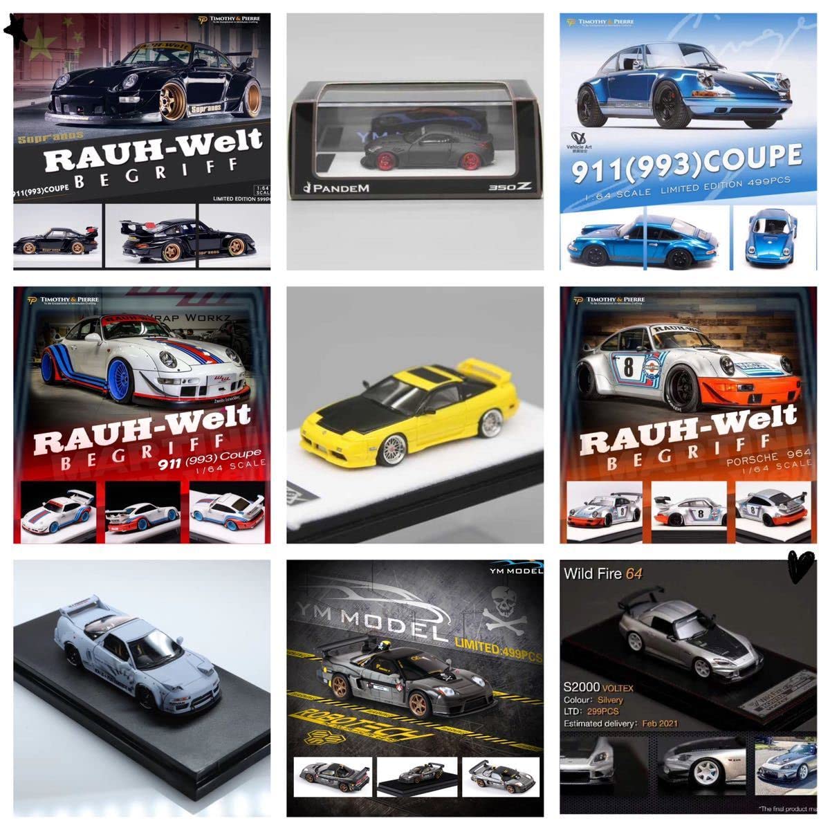 Amazon | 1/64 MiniCreek ジオラマ たこ焼き屋ケース付き ミニカー一台